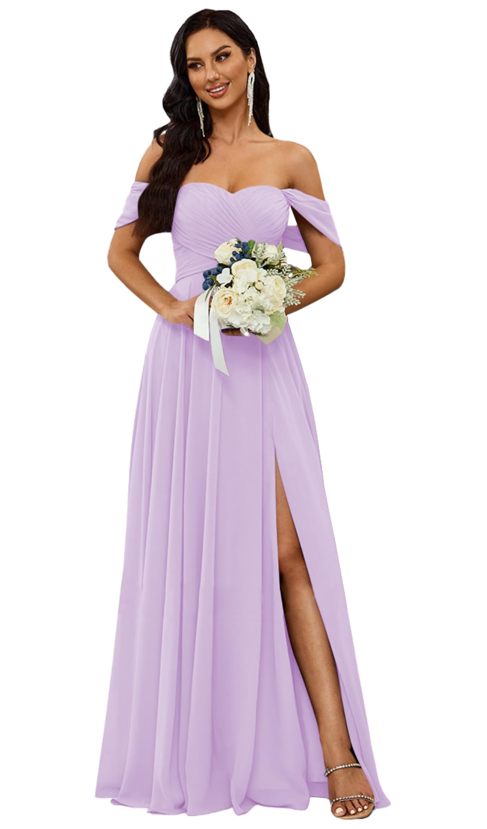 Lilac bridesmaid hotsell