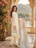 D5 - Pale Yellow Saadia Asad Brand Original Fabrics