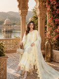 D5 - Pale Yellow Saadia Asad Brand Original Fabrics