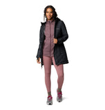 Black Women's Jacket Columbia Heavenly Long Hooded - AmEss | Women's Coat & Jacket