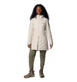 Dark Stone Women's Jacket Columbia Heavenly Long Hooded - AmEss | Women's Coat & Jacket