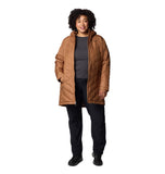 Camel Brown Women's Jacket Columbia Heavenly Long Hooded - AmEss | Women's Coat & Jacket