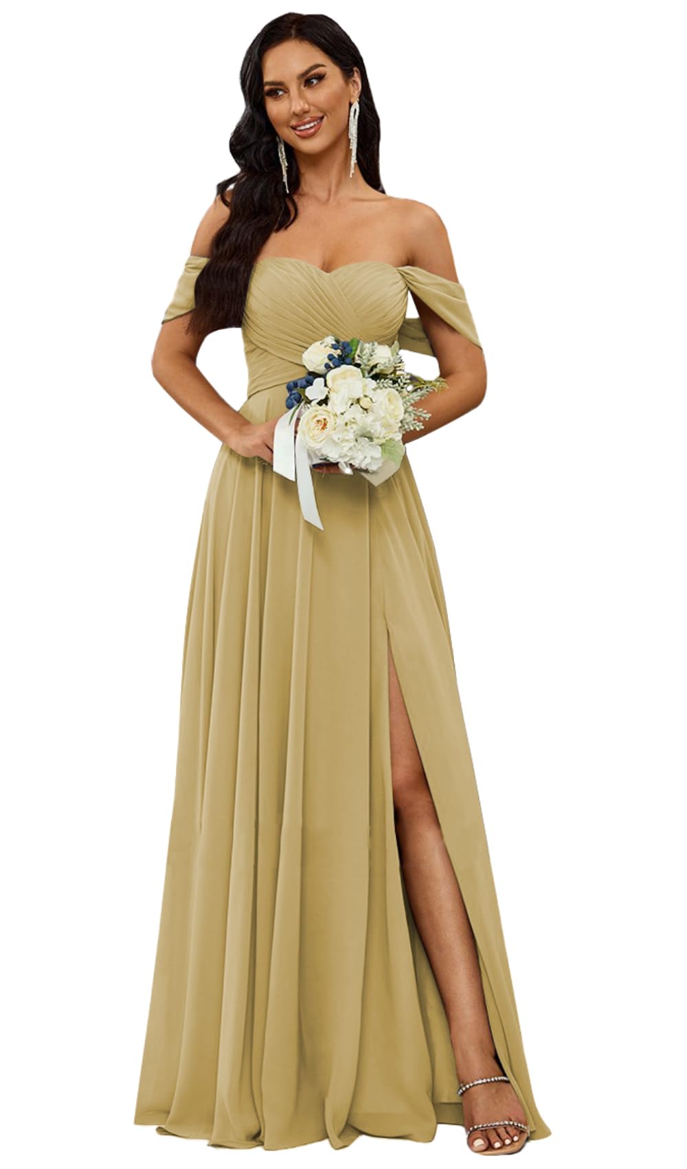 Formal long dress for wedding hotsell