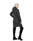 Black Long Length Woman Slim Coats Hooded Thermolite Puffer - Outdoor Ventures | Women's Coat & Jacket