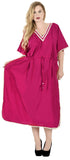 Women's Relaxed Fit Caftan Long Robe Sleepwear