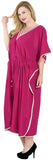 Women's Relaxed Fit Caftan Long Robe Sleepwear