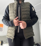 Light Pink Women's Jacket Puffer Vest Lightweight Water-Resistant Packable - AmEss | Women's Coat & Jacket