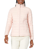 Light Pink Women's Puffer Jacket Long-Sleeve Water-Resistant Packable - AmEss | Women's Coat & Jacket