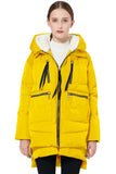 Yellow Women's Thickened Down Jacket with Filler and Duck Feather - Orolay | Women's Coat & Jacket