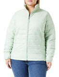 Sage Green Women's Puffer Jacket Long-Sleeve Water-Resistant Packable - AmEss | Women's Coat & Jacket