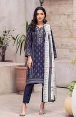 Al Zohaib CBL-V3-24-09 Cutwork Bliss Lawn Dupatta Edition 2024