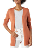 Caramel Women's Sweater Full Sleeve Open-Front Cardigan - AmEss | Women's Coat & Jacket
