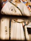 White AL-LS-623 Almirah Brand Original Fabrics