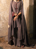 Grey  ALCR-3PS-2829 Almirah Brand Original Fabrics
