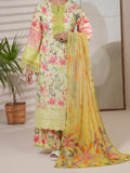 Yellow ALP-3PS-2412 Almirah Brand Original Fabrics