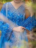 Blue ALP-2608 Almirah Brand Original Fabrics