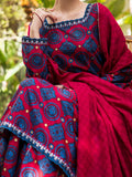 Maroon ALP-2609 Almirah Brand Original Fabrics