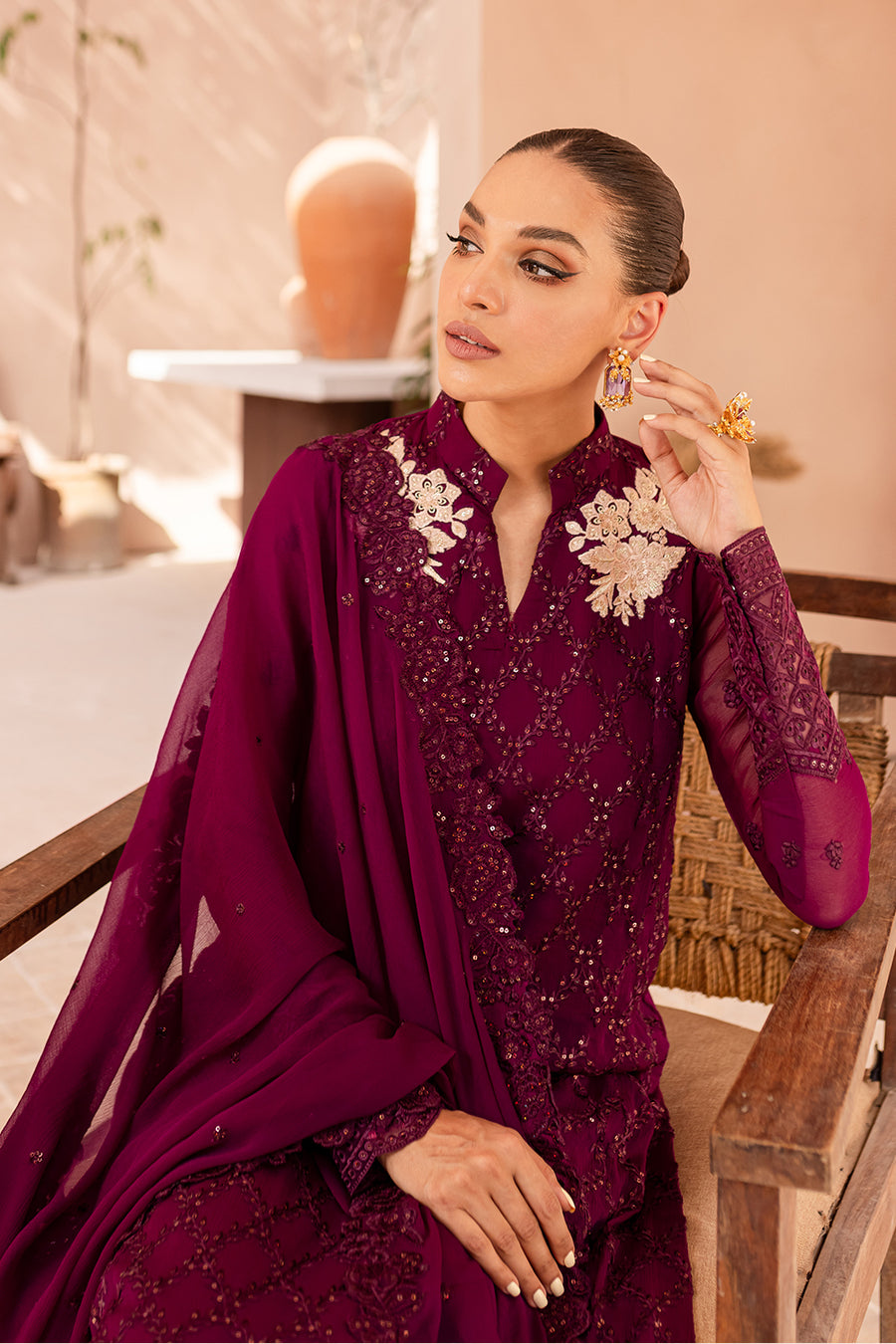 Azure Orchid Obsession Online Shopping