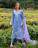 Azure Bloom Mushq Brand Original Fabrics