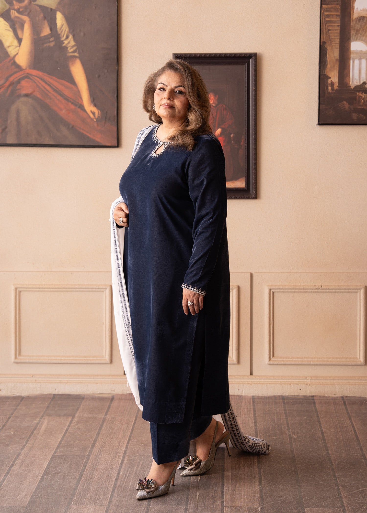 Fozia Khalid Steal Mist Online Shopping – Original Brand