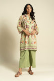 Bd25 26 Light Green Al Karam Brand Original Fabrics