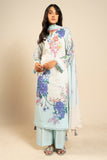 Br46 2p26 Dusty Peech Al Karam Brand Original Fabrics