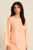BE07-1-26 Peach Alkaram Brand Original Fabrics