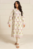 BP124-2-26 Cream Alkaram Brand Original Fabrics