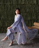 Cornflower Blue Republic Womenswear Brand Original Fabrics