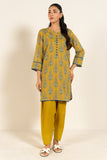 BR130-26-3-Ochre Alkaram Brand Original Fabrics