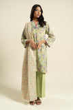 Br29 2p26 Light Green Al Karam Brand Original Fabrics