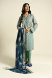 Br38 2p26 Turquoise Al Karam Brand Original Fabrics
