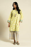Br48 2p26 Lime Yellow Al Karam Brand Original Fabrics