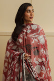 Zara Shahjahan Plum-D8 Online Shopping