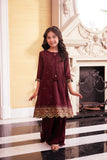 Dhanak SS24DK-0171 Maroon 2pcs Online Shopping
