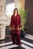 Dhanak SS24DA-2431 Maroon 2pcs  Embroidered Kurta With Trouser Online Shopping