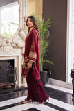 Dhanak SS24DA-2431 Maroon 2pcs  Embroidered Kurta With Trouser Online Shopping