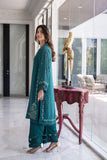 Dhanak SS24DA-2404 Green 2pcs  Embroidered Kurta With Trouser Online Shopping