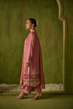 SS24DU-3193 Pink 3Pcs Dhanak Festive Collection2024