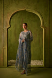 Dhanak SS24DU-3196 Blue 3Pcs Festive Collection 2024