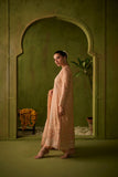 SS24DU-3199 L-Pink 3Pcs Dhanak Festive Collection2024