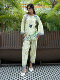 Citrus Satin Zainab Chottani Brand Original Fabrics