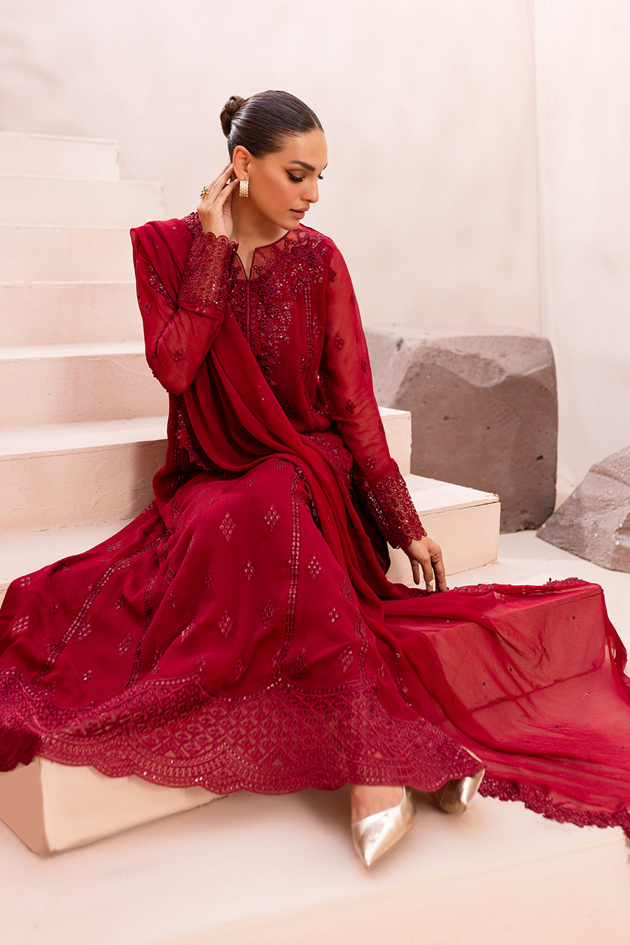 Azure Crimson Glow Online Shopping