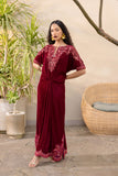 Dhanak FW24DA-1899 Maroon Online Shopping
