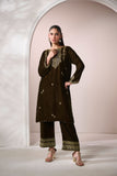 Dhanak FW24DA-2603 Olive Green Online Shopping