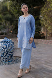 SS25DA-2767   SKY BLUE Dhanak Brand Original Fabrics