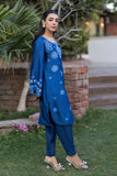 SS25DA-2776   BLUE Dhanak Brand Original Fabrics