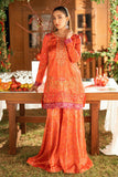 SS26DA-2916 Orange Dhanak Brand Original Fabrics