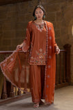 SS26DA-2927 Rust Dhanak Brand Original Fabrics