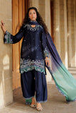 SS26DL-0357 Navy Blue Dhanak Brand Original Fabrics